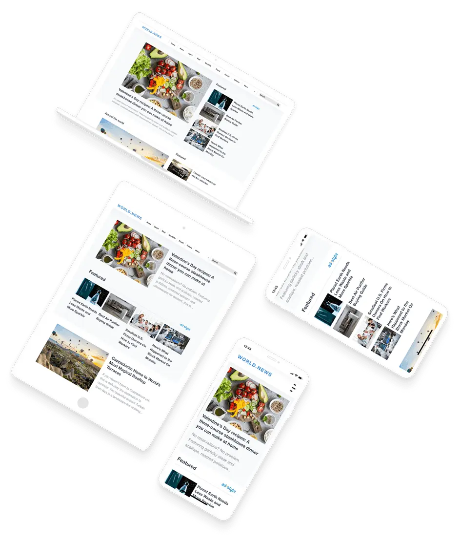 How Does AdStyle’s Native Ad Looks On Different Devices